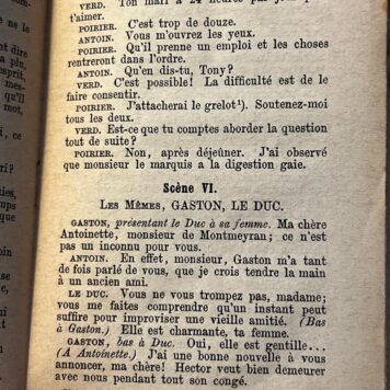 Le gendre de M. Poirier par Augier et Sandeau