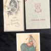 3 vintage wish cards