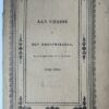 Aan Chassé en zijn krijgsmakkers bij hun terugkomst in 't vaderland (junij 1833)
