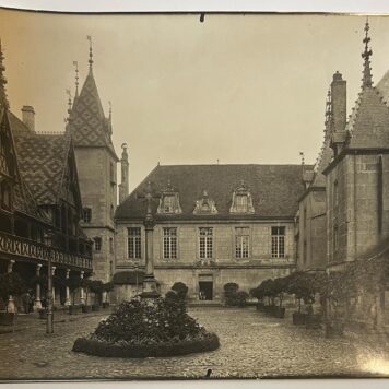 Antique vintage photo of Hospice de Beaune