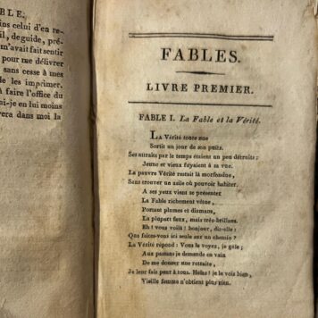 Fables de M. de Florian ca 1800 Paris Guillaume