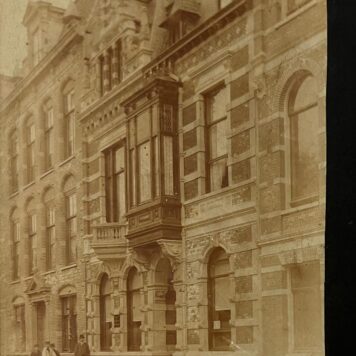 Nieuwe gracht 51 Haarlem oude foto architect J. van den Ban