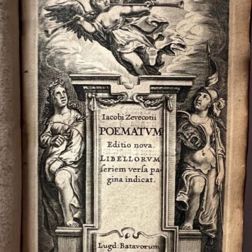 Poematum editio nova Zevecotius 1625