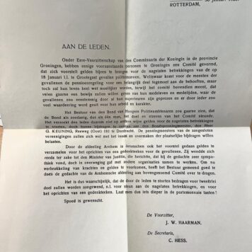 vier gedode politiemannen te Grootegast.