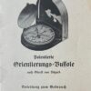 Patentierte Orientierungs Bussole nach oberst von Bezard,
