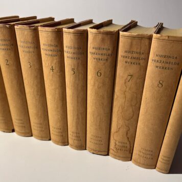 Verzamelde werken van Johan Huizinga in 9 delen 1948-1953