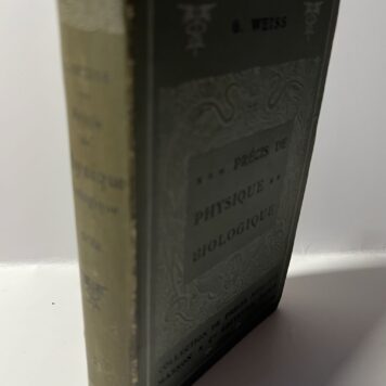 G. Weiss Précis de physique biologique 1910