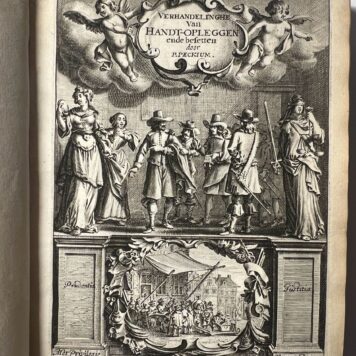 Verhandelinghe van handt-opleggen ende besetten Van Leeuwen Peckius 1659