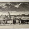 De stad Sluis van 't klein-Pas te zien 1740