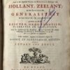 First edition: Codex Batavus by Eduard Zurck 1711