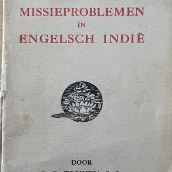Missieproblemen in Engelsch Indië Xaverniana Leuven 1930 Engeland Belgie