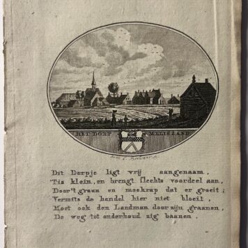 Het dorp Meliszand Melissant made by Anna Catharina Brouwer