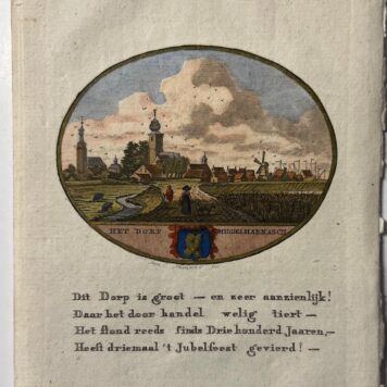 Het dorp Middelharnasch Middelharnis made by Anna Catharina Brouwer