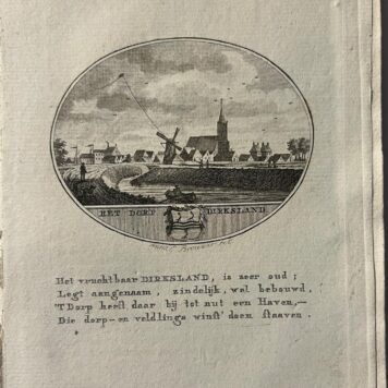 Het dorp Dirksland made by Anna Catharina Brouwer