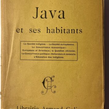 Java et ses habitants Bibliotheek Zendingsstudie Raad