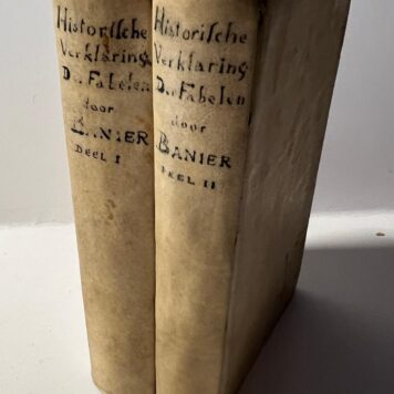 Historische verklaring der Fabelen Antoine Banier 1725