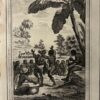 Dans en muziek hottentotten Khoikhoi ca 1779