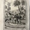 Koorn-dorssen der Hottentotten Van der Schley prent