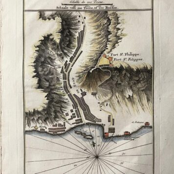 Santiago de Cuba St. Yago 1746 Kaart Map