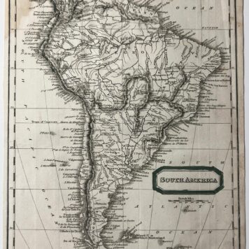 South America map Thomas Kelly