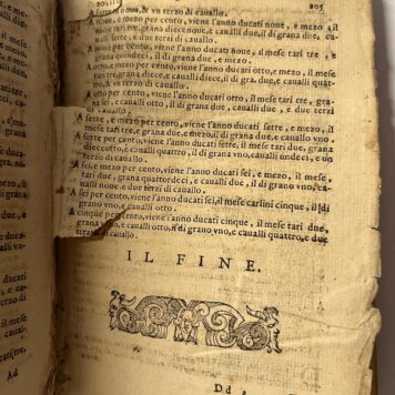 Libro d'Aritmetica e Geometria Napels Lapazzaja (Lapazzaia) 1601