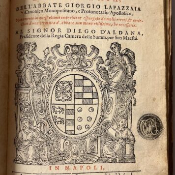 Libro d'Aritmetica e Geometria Napels Lapazzaja (Lapazzaia) 1601