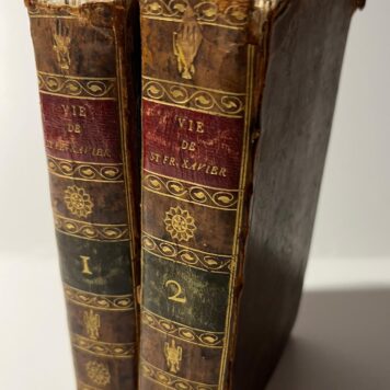 La Vie de S. François Xavier Apôtre des Indes & du Japon. Boudours 1788 Complete