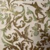green brocate decorated paper Rutger Mogge Agatha Wendela Hooft