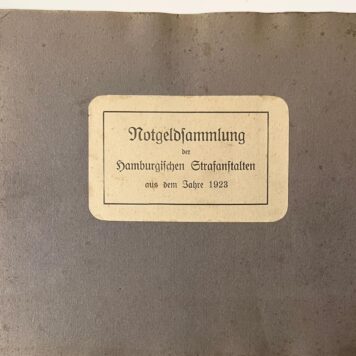 Notgeldsammlung der Hamburgischen Strafanstalten aus dem Jahre 1923