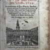 Zaagmans Almanach 1694 Saaghman
