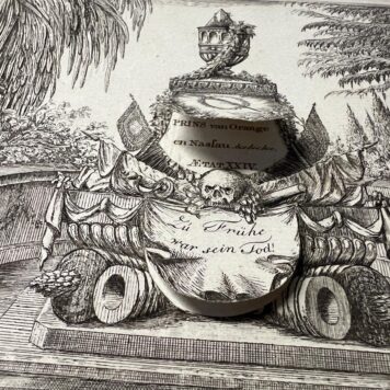 Movable print House of Orange 1799 | Prince Willem George Frederik of Orange-Nassau: Zu Frühe war sein Tod!