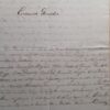Brief van de Proosten van het Illuster Lieve Vrouwe Broederschap te ‘s Hertogenbosch, d.d. 1848, aan “eerwaarde broeder”, manuscript, 4°, 2 p. Getekend: A. v. Hanswijk en Wassenaer van Onsenoort.