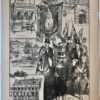 [Original lithograph/lithografie by Johan Braakensiek] Het 255-jarig bestaan der Instelling van Hooger Onderwijs te Amsterdam, 26 Juni 1887, 1 pp.