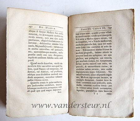 De magia liber. Leipzig, I.P. Kraus, 1775.