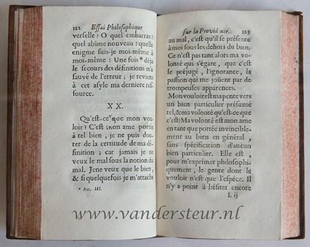 Essai philosophique sur la providence, Paris, Dupuis, 1728,