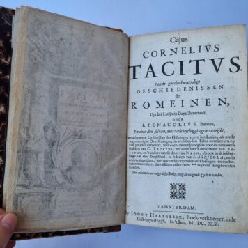 Tacitus Vennekool geschiedenis Romeinen 1645
