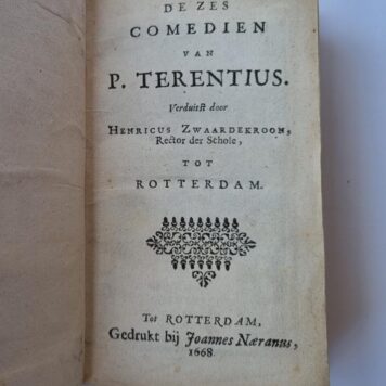 Terentius Afer, Publius ; Zwaerdecroon, Henricus (trans.)