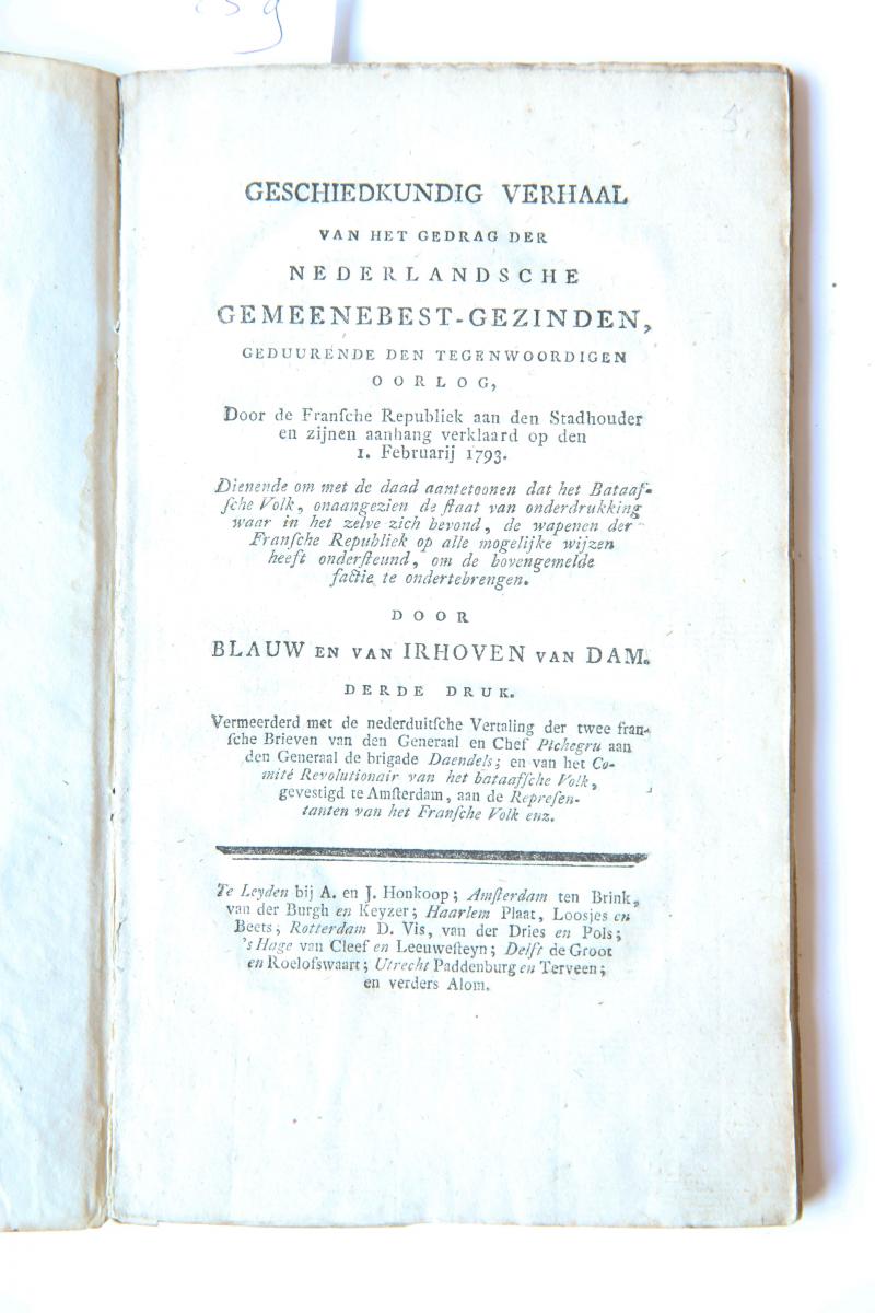 Kenningboek der stad Leiden 1553-1570. Utrecht 1936, 219 p.