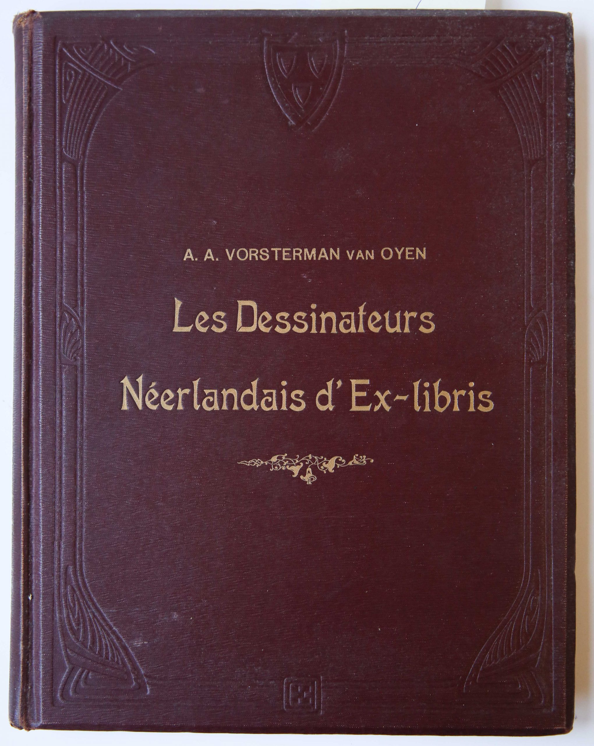Les dessinateurs néerlandais d'ex-libris. Arnhem 1910. Geb., geïll., 40+70 p.