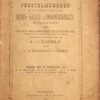 VLISSINGEN, COENRAADS PIETERSE -- Uitvoerig verslag der feestelijkheden bij de plechtige opening der haven- kanaal- en spoorwegwerken te Vlissingen door Z.M. Willem III op 7-10 september 1873. Door S.C. Coenraads Pieterse. Middelburg 1873, 56 pag. Gedrukt.
