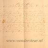 WILDE, DE, HARKEMAN -- Gedicht 'Bij het graf van dr. A.J.P. de Wilde, 17 mei 1880'. Ondertekend J. Harkeman.