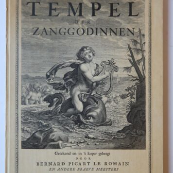 Tempel der zanggodinnen, Amsterdam 1733, 140 pag., geïll., facsimile- reprint z.j., geb.