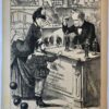 [Original lithograph/lithografie by Johan Braakensiek] In den Speelgoedwinkel, 24 April 1887, 1 pp.