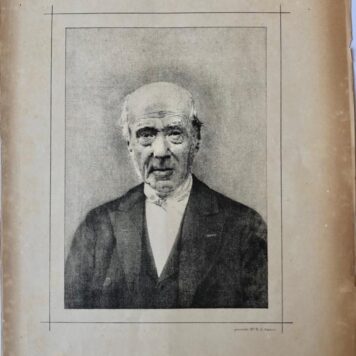 [Original lithograph/lithografie by Johan Braakensiek] Mr. E. J. Asser, 1832-1892, 1 Mei 1892, 1 pp.