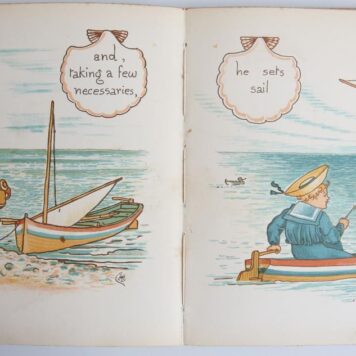 A Romance of the Three R's, Penned & Pictured by Walter Crane. London, Marcus Ward & Co., 1886.