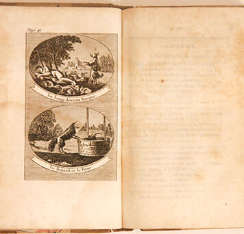 Le la Fontaine des enfans, on choix de fables de la Fontaine les plus simples et les plus morales, eighth edition, Paris, Lehuby, 1836.