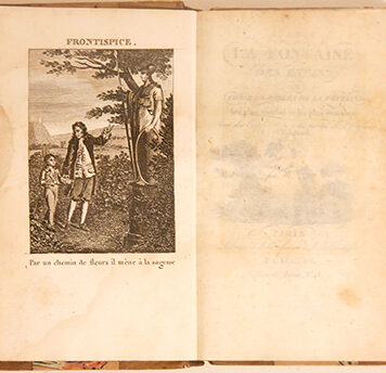 Le la Fontaine des enfans, on choix de fables de la Fontaine les plus simples et les plus morales, eighth edition, Paris, Lehuby, 1836.