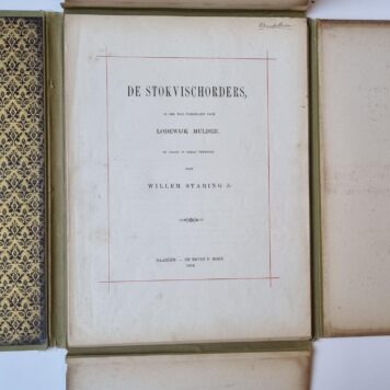 De stokvischorders, Haarlem 1884.