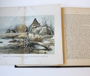 Gedenkboek van den watersnood in 1861, waardoor een groot gedeelte van Nederland en Nederlandsch-Indie geteistet werd, Dordrecht 1862.