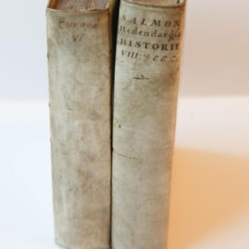 [History Poland, Greece, Turkey, Lithuania, 1734] Hedendaagsche historie of Tegenwoordige Staat van alle volkeren, deel VI. Amsterdam, Tirion, 1734, (14)+316+(4)+326+(14) pp.